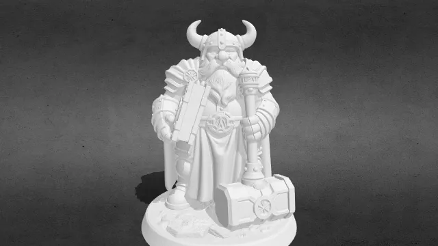 矮人符文匠stl.stl