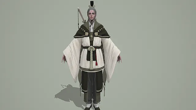 素墨雅士·清冷型古风隐逸剑客套装