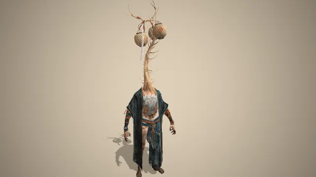 黑神话  掌灯狱使  妖怪  游戏模型  角色