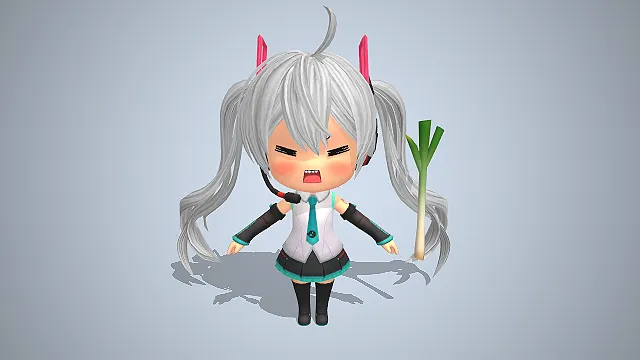 初音未来  搞怪表情  虚拟歌手  萌系