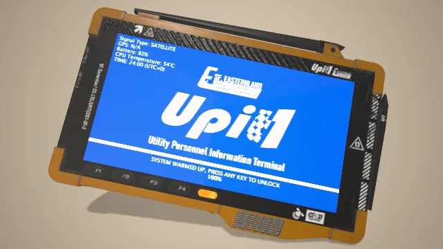 战术平板电脑3D模型