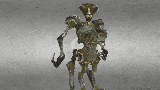 写实恐怖外星生物运动动画