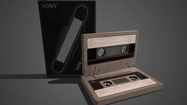 索尼品牌  磁带设备  复古  随身听  卡式磁带  音频设备  收藏  怀旧