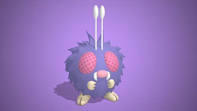 毛球  宝可梦  虫毒属性  卡通形象  游戏动漫IP