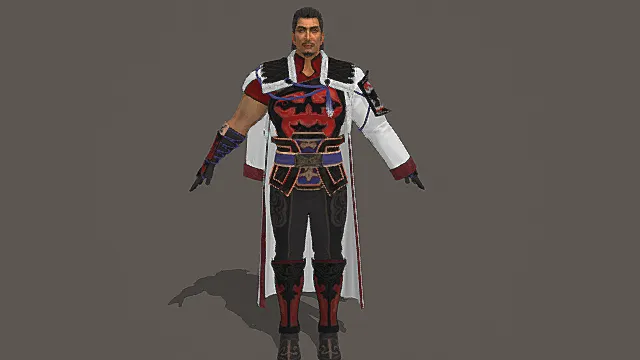 赤面鬼尉·狂傲型帮派魁首套装