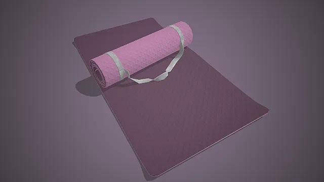 双色瑜伽垫  家用健身  便携收纳  运动垫