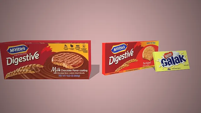 进口零食西式休闲点心组合  休闲食品  盒装包装