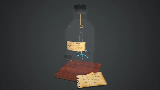 惊悚解谜危险电瓶装置模型