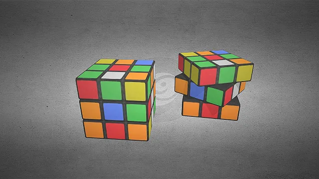 三阶魔方  益智玩具  休闲摆件  多色拼接  经典谜题