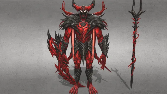 屠杀终极装备游戏角色人物模型怪物boss