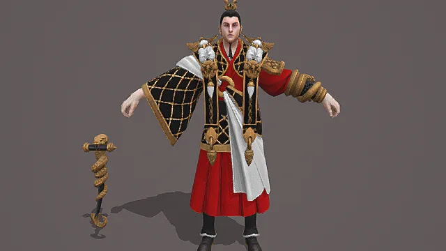 玄红诡臣·阴鸷型古风权谋反派套装