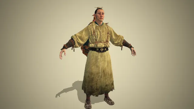 黑神话  袁守城  人物模型  角色  游戏