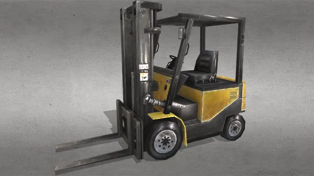 工业车间道具叉车小型车辆