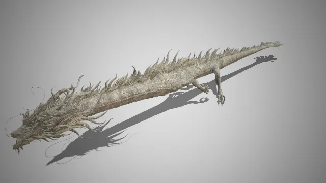 黑神话  亢金龙  游戏建模  石雕  手办