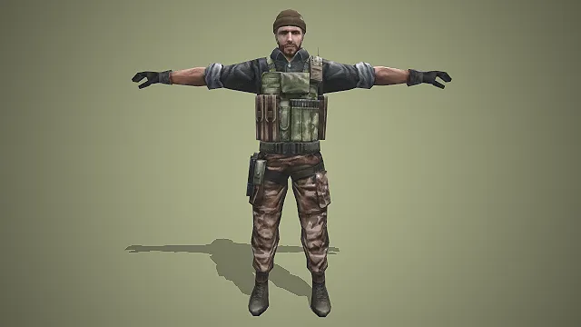 CF 奥摩  写实军事风格  战术背心  迷彩作战服