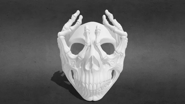 骷髅面具01 stl.stl