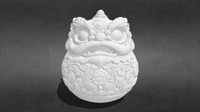 醒狮 不倒翁stl.stl