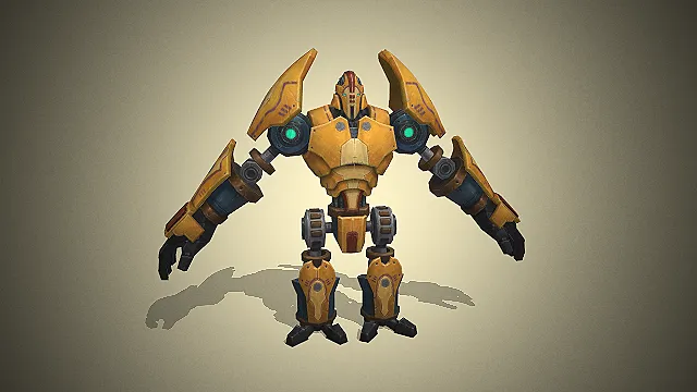 金铠机械战躯  人形重装机甲  纹路装甲  坦克BOSS