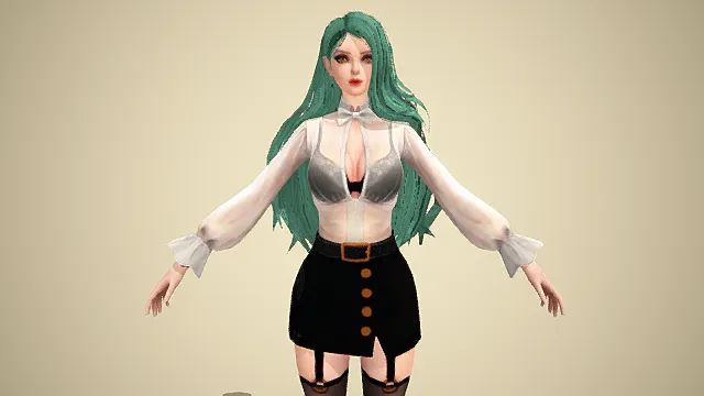 Hades  韩风格人物游戏角色模型