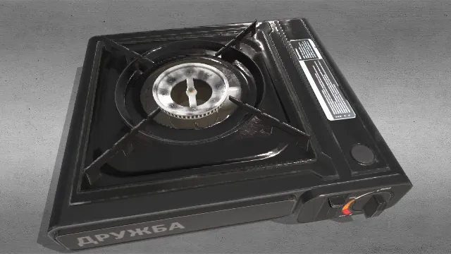 卡式炉的3D模型