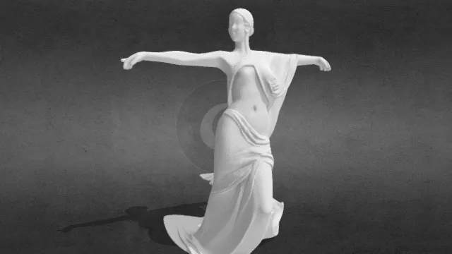 现代艺术女子领袖