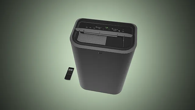 一台智能家用空气净化除湿一体机