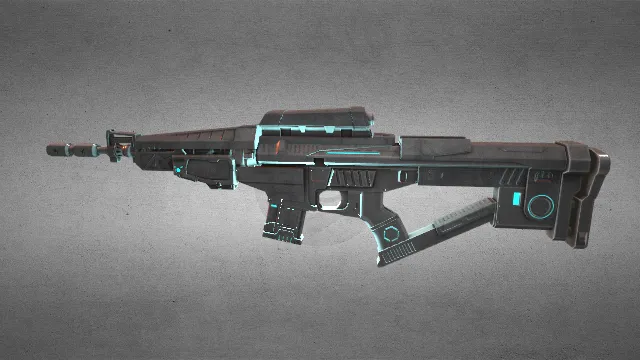 能量步枪  枪械 武器模型 pbr模型 游戏模型