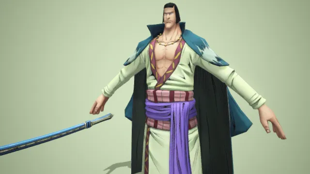 战士  武士  海贼王  动漫角色  长刀