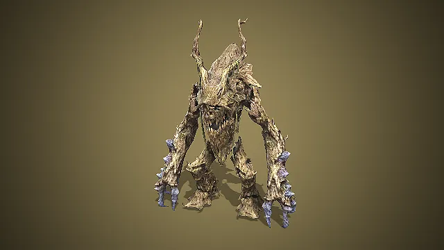 朽木树妖  怪物  关卡怪物  怪物模型  副本BOSS