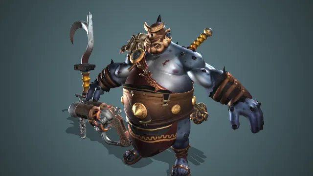 守望先锋2 路霸 皮肤 独眼巨人 高精度+贴图