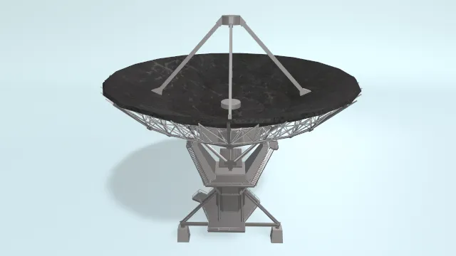 工业天线接收器工程工具模型