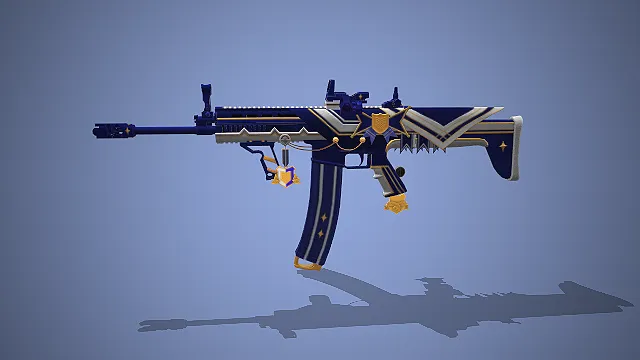 学院风突击步枪  未来枪械  贵族校园风  校徽徽章