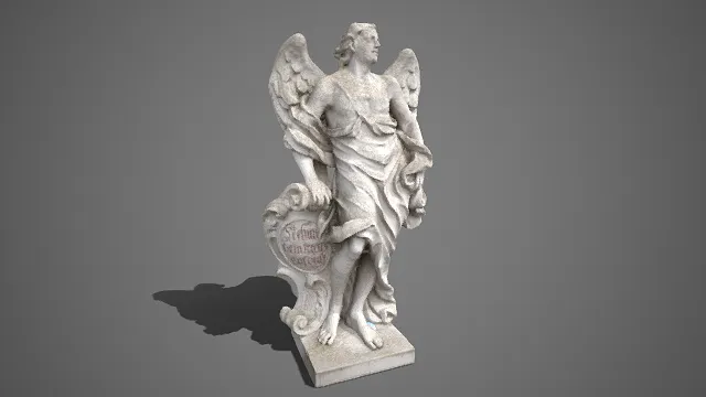 欧式古典风格  石质雕塑  胜利女神  姿态优雅  纪念场所陈设  天使