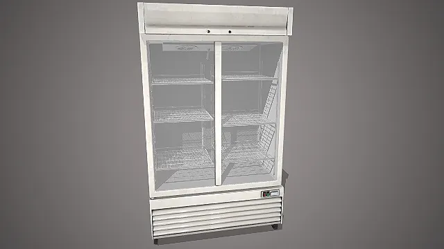 立式展示柜  多层网格架  商用冷柜  制冷设备