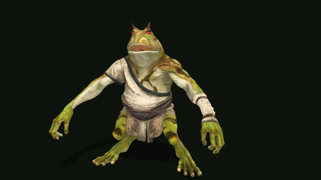 黑神话  波里个浪  游戏建模  角色  妖怪