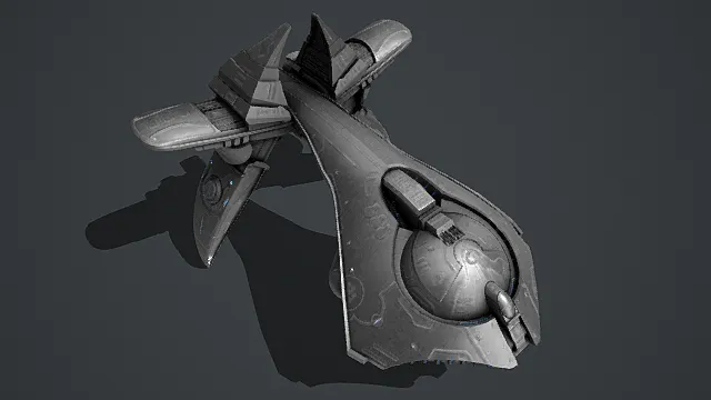 次世代战舰飞船  Covenant CPV-class heavy destroyer    星盟CPV级重型驱逐舰