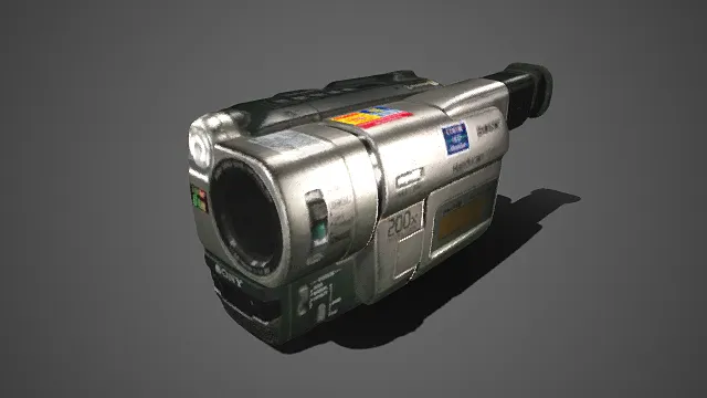 索尼  Handycam手持摄像机  变焦  便携DV机  90年代  数码设备