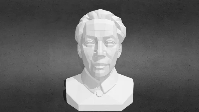 几何极简 半身像小摆件stl.stl