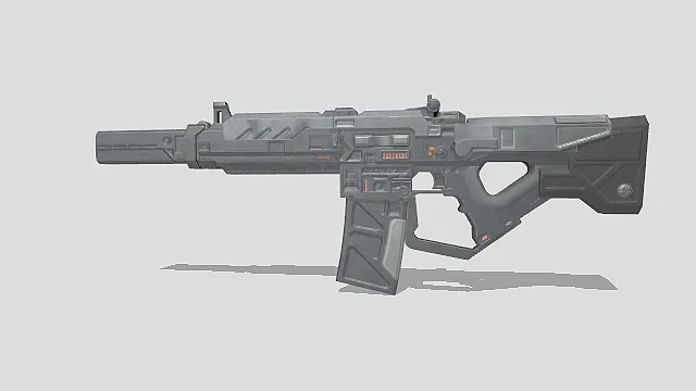 卡通风格  枪械设计  3D枪械  军事主题  科技感