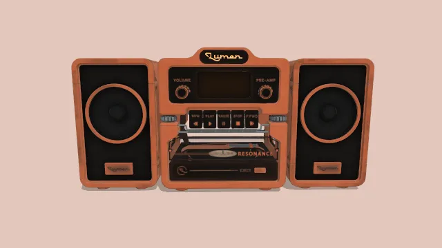 光子共振音频系统放音机音响