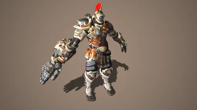 守望先锋2 末日铁拳 皮肤 角斗士 高精度+贴图