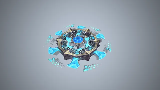 冰晶飞轮  国风法器  东方神话  祥瑞法器