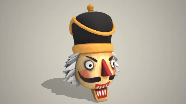 胡桃夹子木偶头部零件