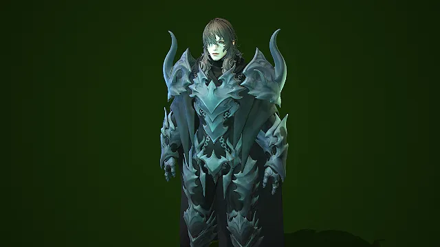 黑曜魔角暗域领主  副本威严角色  暗域领主模型  游戏模型  角色模型