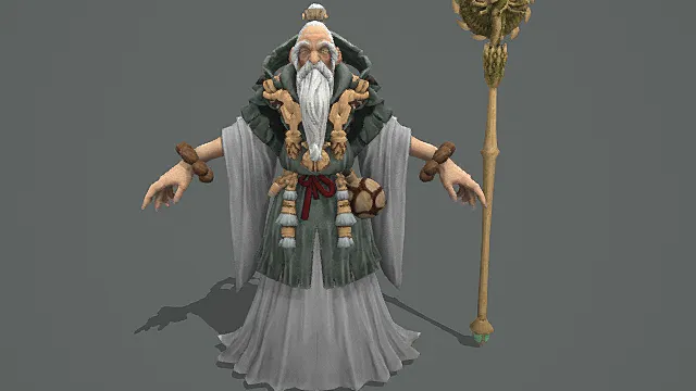 苍梧仙翁·道骨型古风方外隐士套装