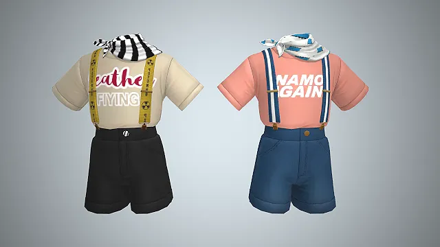 背带裤  工装风  夏日套装  休闲风