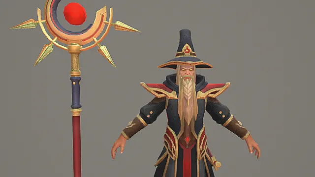 日轮魔导士：魔导长装控制法师套装