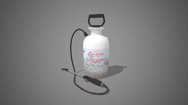 压力喷雾器  做旧磨损  游戏道具  工业风