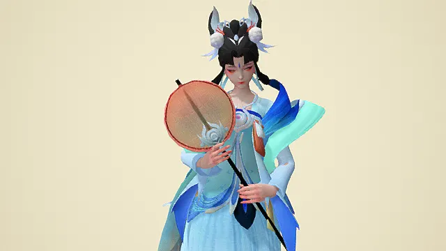 寒月公主   魔道公主   暖冬·兔眠   游戏角色模型