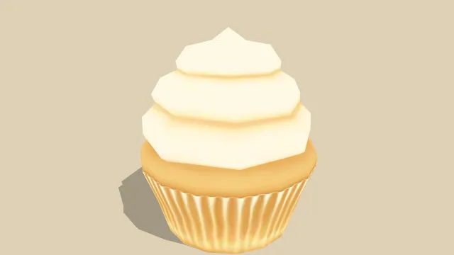 纸杯蛋糕甜点烘焙食物